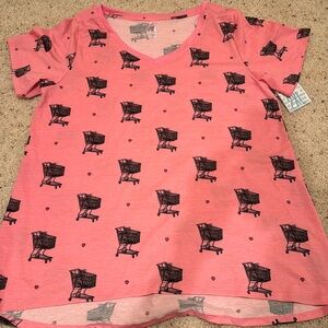 Womens 2XL Christy Vneck T